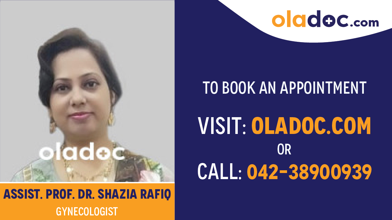 Book appointment with Dr.Shazia Rafiq-best Gynecologist in Multan